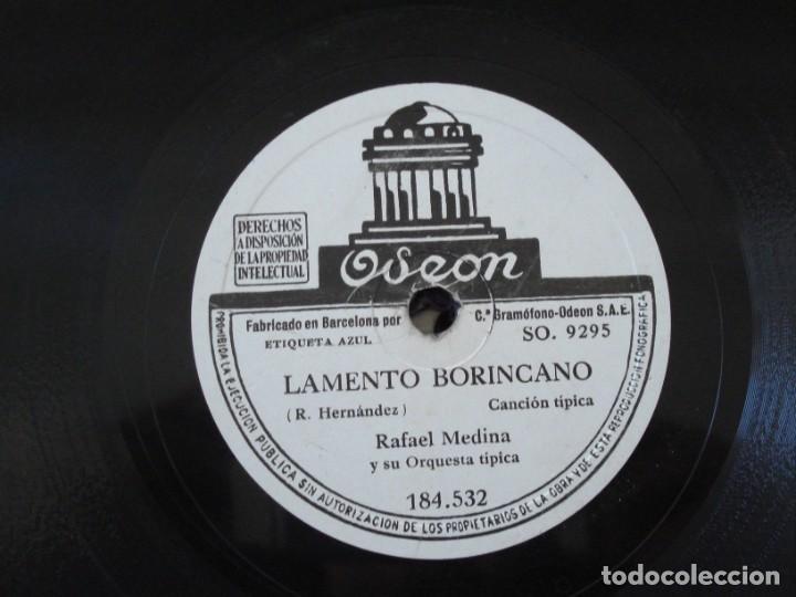 Discos de pizarra: DISCO DE PIZARRA HAS DE VOLVER Y LAMENTO BORLNCANO - Foto 1