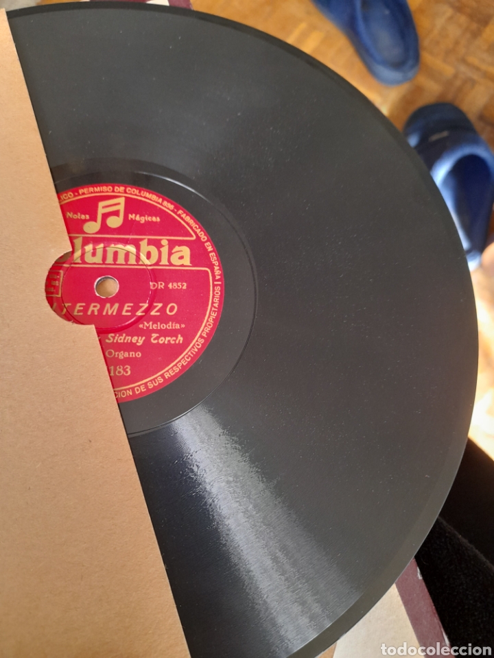 Discos de pizarra: Antiguo disco de pizarra, Intermezzo y Cerca del tranquilo lago, a estrenar - Foto 3