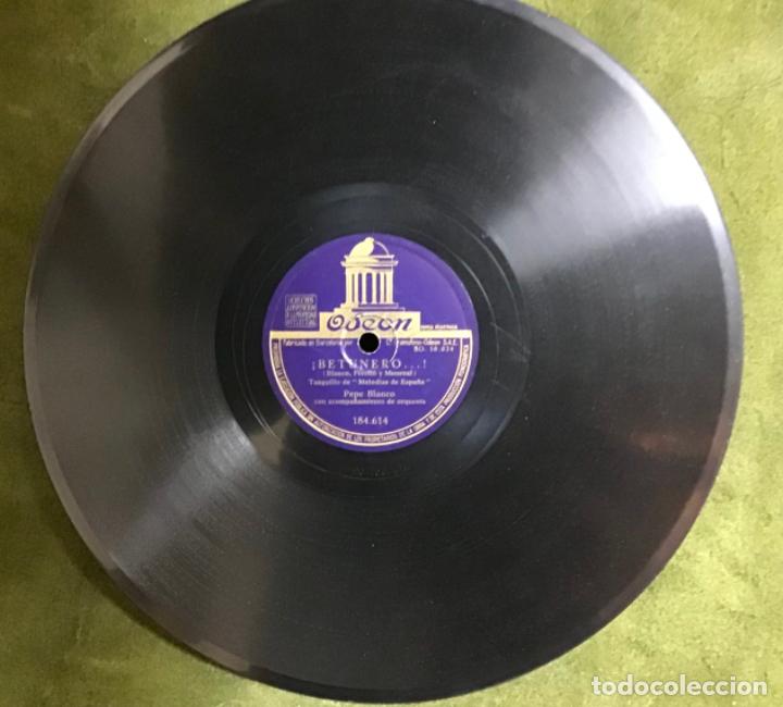 Discos de pizarra: PEPE BLANCO, GARROTIN DEL &ldquo; METRO&rdquo;/ BETUNERO - Foto 3