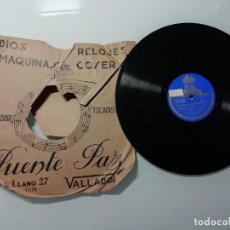 Discos de pizarra: DISCO DE PIZARRA-REGAL-COROS COSACOS DEL DON-SUENA YA LA CAMPANITA/LOS REMEROS DEL VOLGA-78 RPM 9085. Lote 322279213
