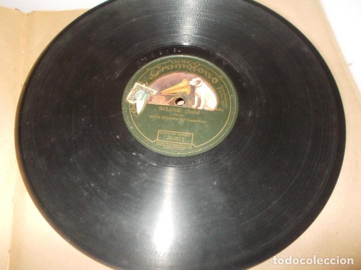 Discos de pizarra: ORQUESTA DEL GRAM&Oacute;FONO Avec le sourire / Salom&eacute; - Foto 5