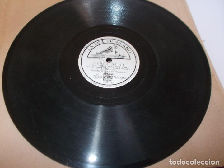 Discos de pizarra: BERNARD HILDA Y SU ORQUESTA Es Usted / Cerca de ti - Foto 5