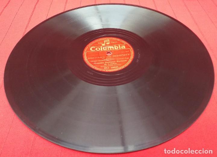 Discos de pizarra: DISCO DE PIZARRA SINFON&Iacute;A N&ordm; 8 EN SI MENOR INCOMPLETA - Foto 3