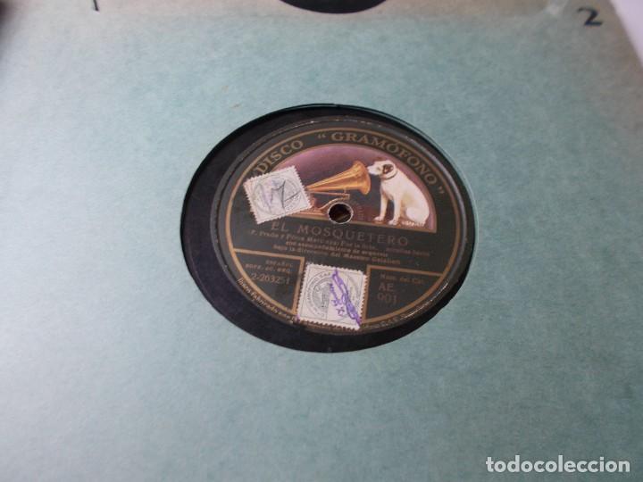 Discos de pizarra: MERCEDES SEROS Vida Rota / El Mosquetero - Foto 1
