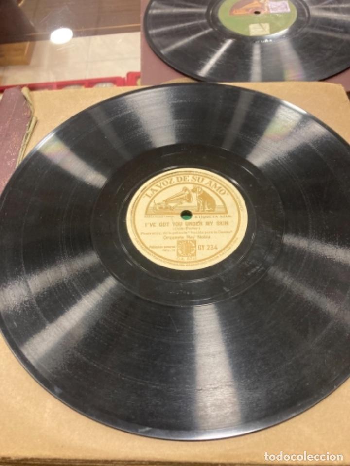 Discos de pizarra: Magnifico disco de pizarra antiguo - Foto 1