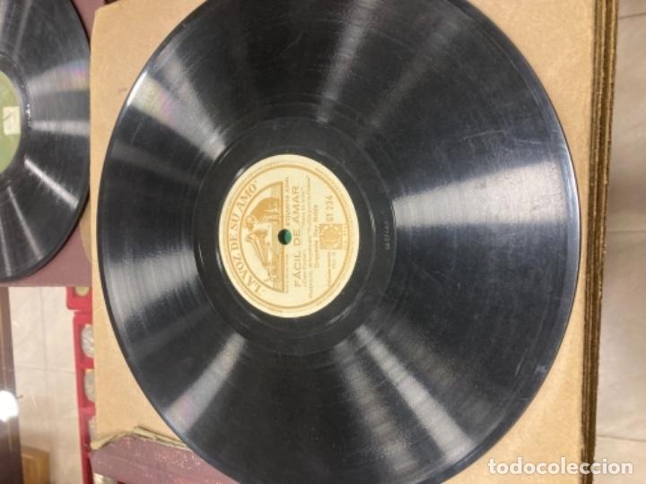 Discos de pizarra: Magnifico disco de pizarra antiguo - Foto 3