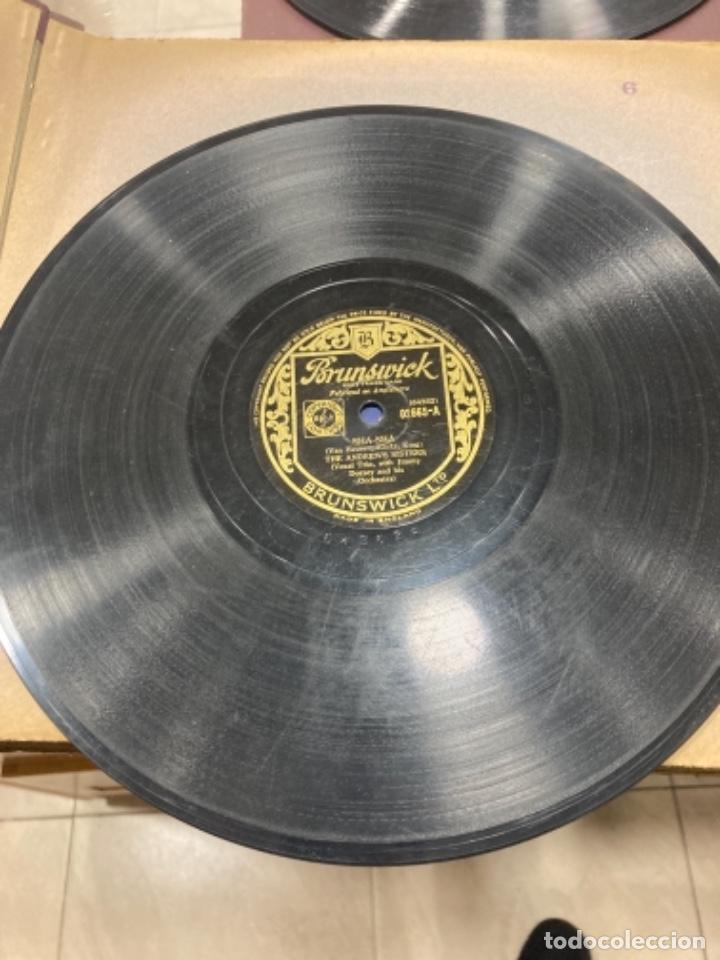 Discos de pizarra: Magnifico disco de pizarra antiguo - Foto 1