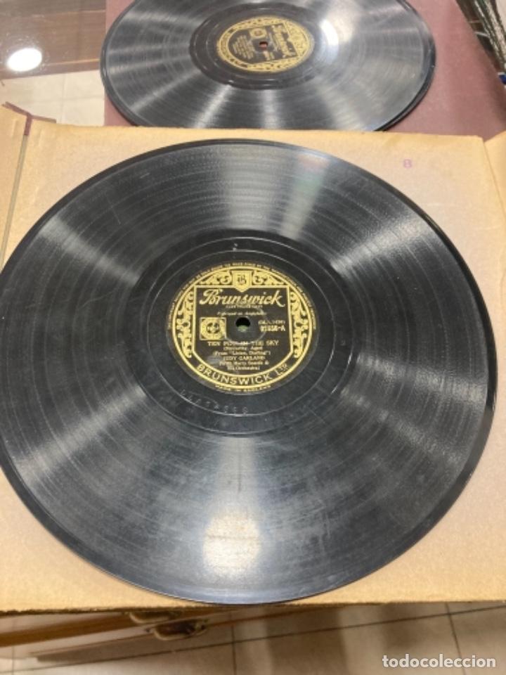 Discos de pizarra: Magnifico disco de pizarra antiguo - Foto 1
