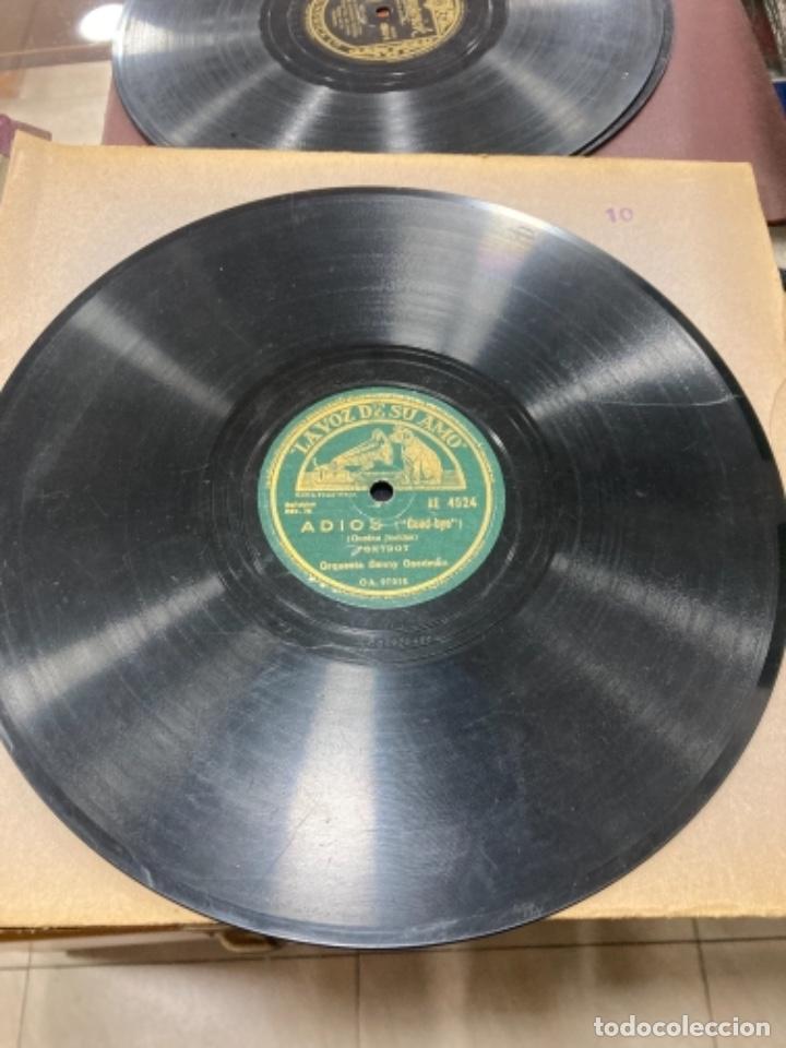 Discos de pizarra: Magnifico disco de pizarra antiguo - Foto 1