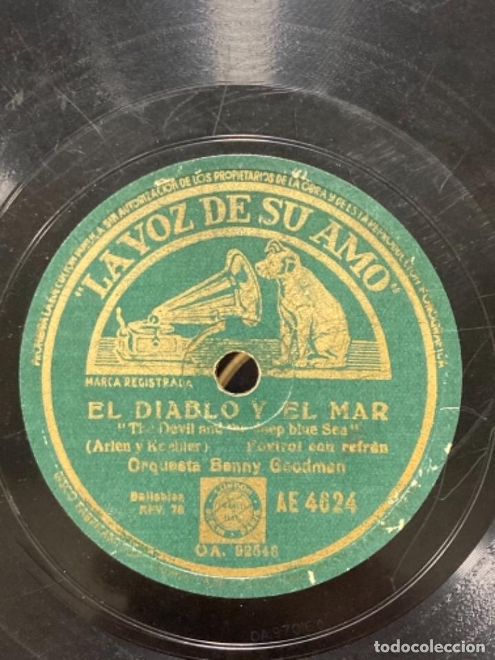 Discos de pizarra: Magnifico disco de pizarra antiguo - Foto 3
