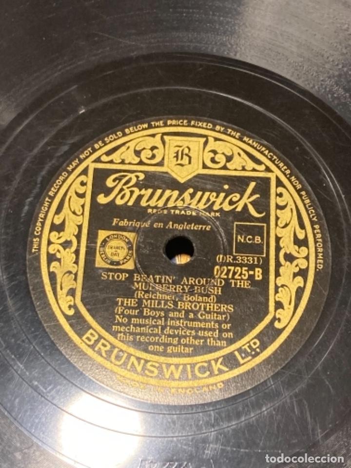 Discos de pizarra: Magnifico disco de pizarra antiguo - Foto 3