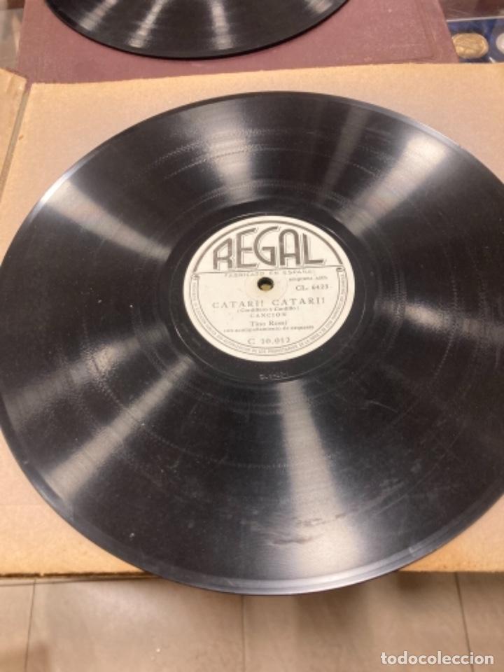 Discos de pizarra: Magnifico disco de pizarra antiguo - Foto 1