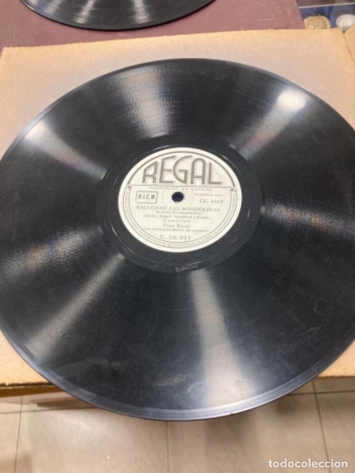 Discos de pizarra: Magnifico disco de pizarra antiguo - Foto 2