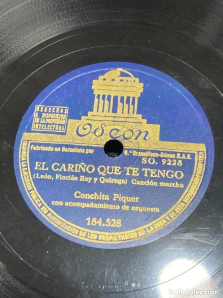 Discos de pizarra: Magnifico disco de pizarra antiguo - Foto 2
