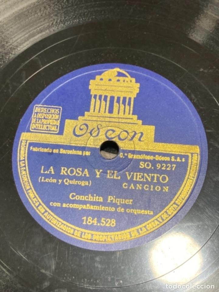 Discos de pizarra: Magnifico disco de pizarra antiguo - Foto 3