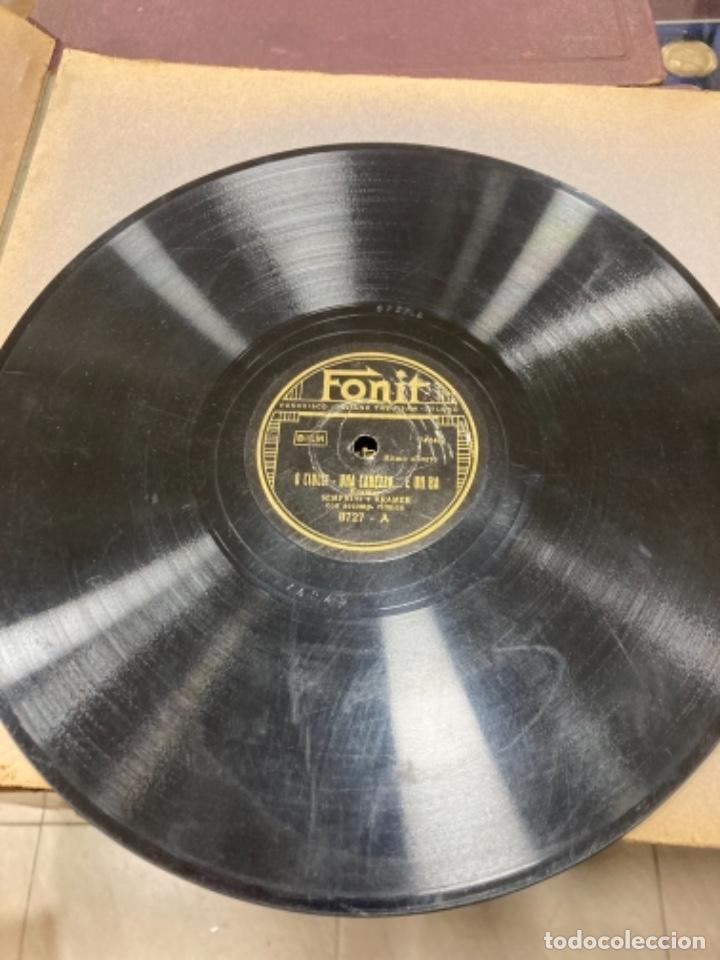 Discos de pizarra: Magnifico disco de pizarra antiguo - Foto 1