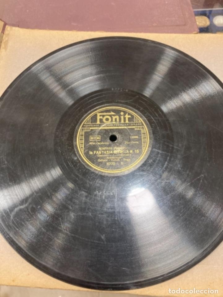 Discos de pizarra: Magnifico disco de pizarra antiguo - Foto 1