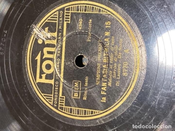Discos de pizarra: Magnifico disco de pizarra antiguo - Foto 3