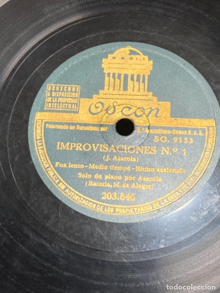 Discos de pizarra: Magnifico disco de pizarra antiguo - Foto 2