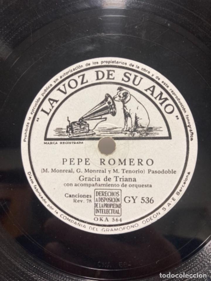 Discos de pizarra: Magnifico disco de pizarra antiguo - Foto 2