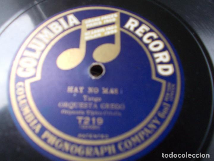 Discos de pizarra: ORQUESTA GREGO El Incendio / Hay no m&aacute;s - Foto 2