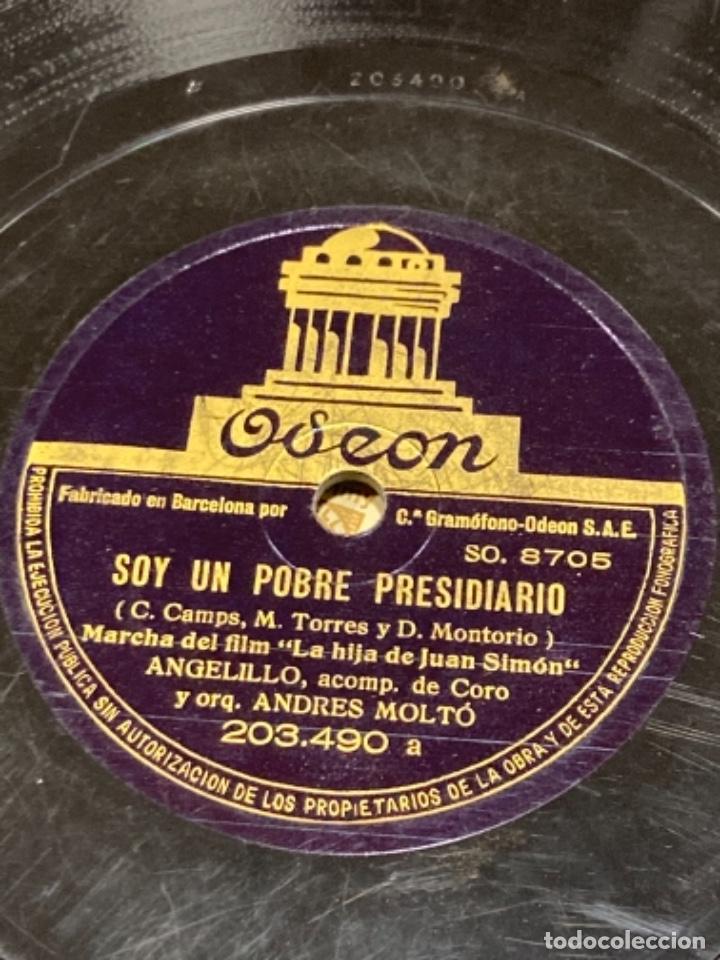 Discos de pizarra: Magnifico disco de pizarra antiguo - Foto 4
