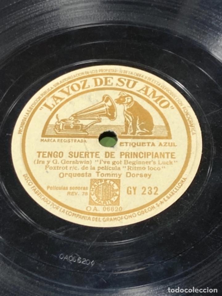 Discos de pizarra: Magnifico disco de pizarra antiguo - Foto 2