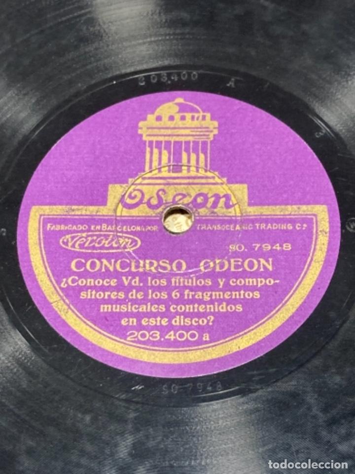 Discos de pizarra: Magnifico disco de pizarra antiguo - Foto 2