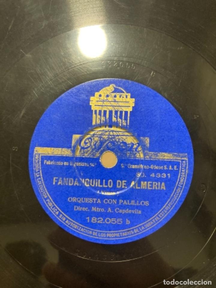 Discos de pizarra: Magnifico disco de pizarra antiguo - Foto 3