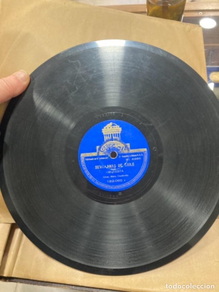 Discos de pizarra: Magnifico disco de pizarra antiguo - Foto 4