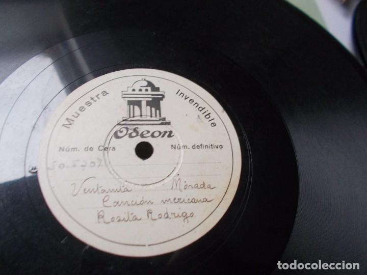 Discos de pizarra: ROSITA RODR&Iacute;GO Ventanita Morada / Estrellita - Foto 3