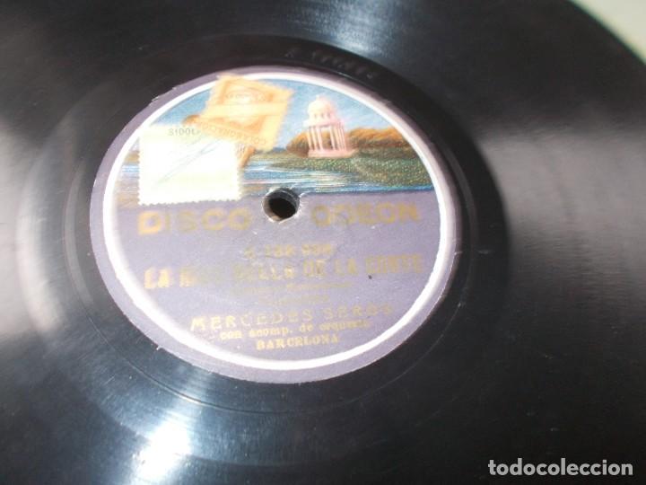 Discos de pizarra: MERCEDES SER&Oacute;S La mas bella de la corte / El Regreso - Foto 3