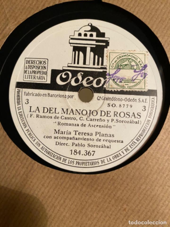 Discos de pizarra: LA DEL MANOJO DE ROSAS PABLO SOROZABAL TRES DISCOS - Foto 3