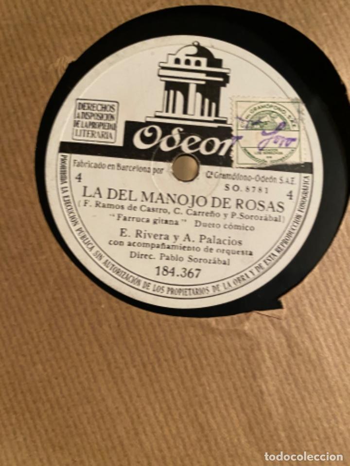 Discos de pizarra: LA DEL MANOJO DE ROSAS PABLO SOROZABAL TRES DISCOS - Foto 4
