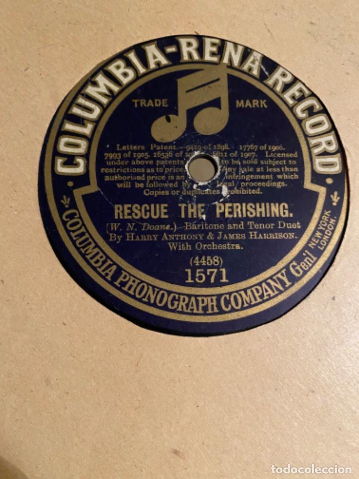 Discos de pizarra: RESCUE THE PERISHING LOOKING MY WAY TILLOTSON HARRISON - Foto 1