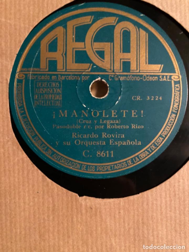 Discos de pizarra: RICARDO ROVIRA MANOLETE PEPE LUIS VAZQUEZ - Foto 2
