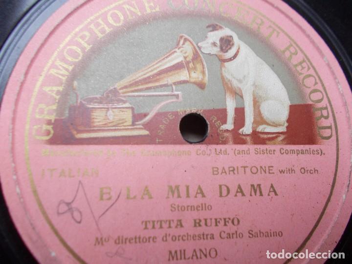 Discos de pizarra: TITTA RUFFO E la mia Dama - Foto 2