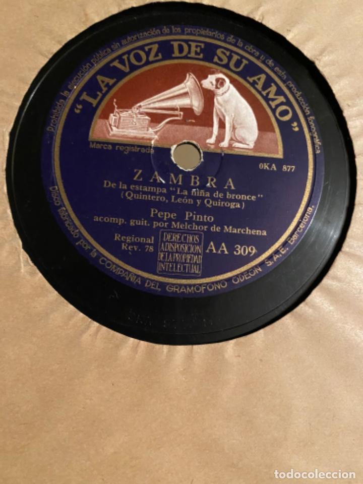 Discos de pizarra: PEPE PINTO ZAMBRA NOCHE DE REYES - Foto 1