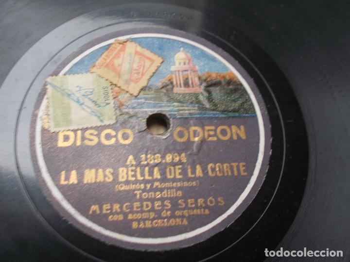 Discos de pizarra: MERCEDES SER&Oacute;S La mas bella e la corte / El regreso - Foto 4