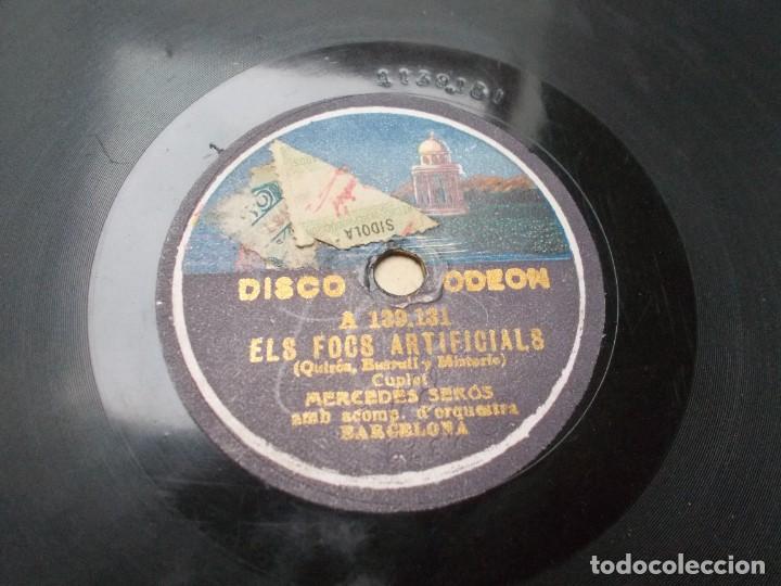 Discos de pizarra: MERCEDES SER&Oacute;S El Focs artificials / Al rompeolas - Foto 2