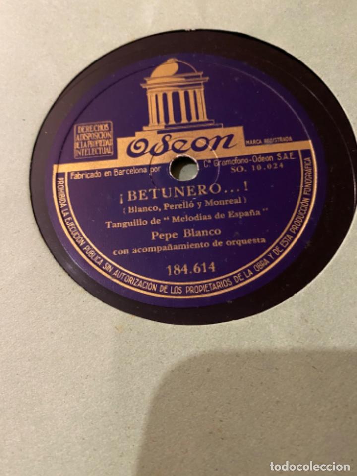 Discos de pizarra: PEPE BLANCO BETUNERO GARROTIN DEL METRO - Foto 2