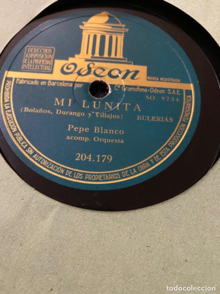 Discos de pizarra: PEPE BLANCO MI LUNITA MAGNETISMO - Foto 1