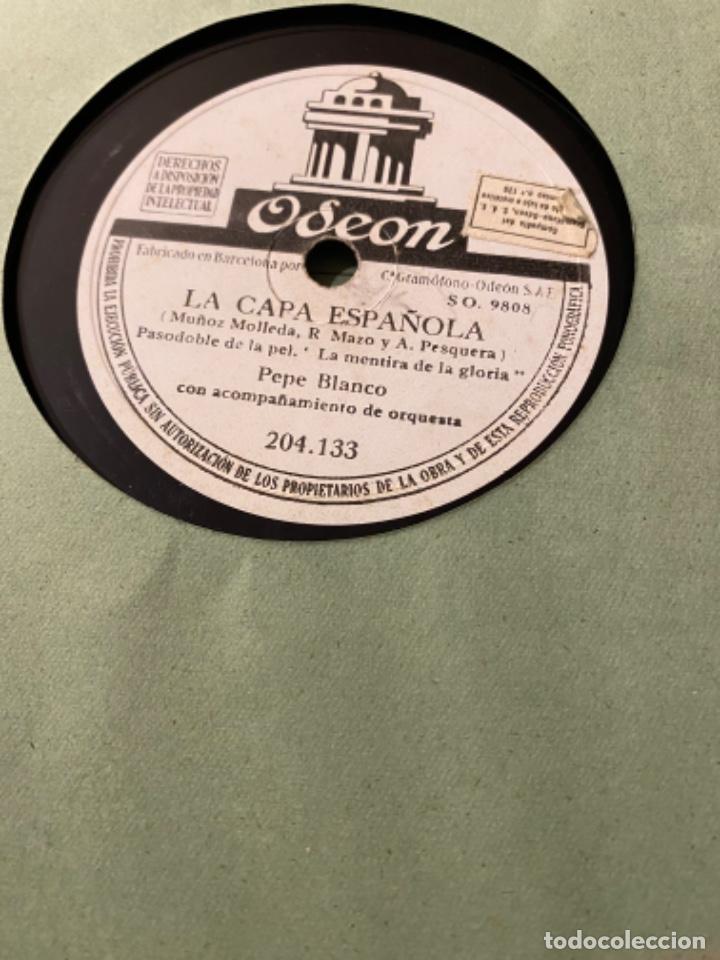 Discos de pizarra: PEPE BLANCO LA CAPA ESPA&Ntilde;OLA MUJERCITA ADORADA - Foto 1