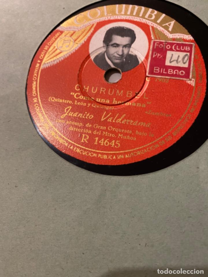 Discos de pizarra: JUANITO VALDERRAMA CHURUMBEL - Foto 1