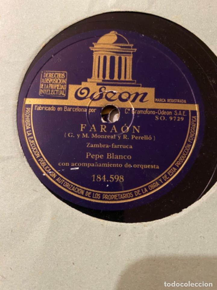 Discos de pizarra: PEPE BLANCO EL EMBRUJO DE GRANADA FARAON - Foto 2