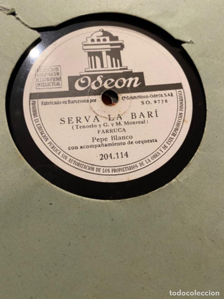 Discos de pizarra: PEPE BLANCO SERVA LA BARI MALEN MONTOYA - Foto 2