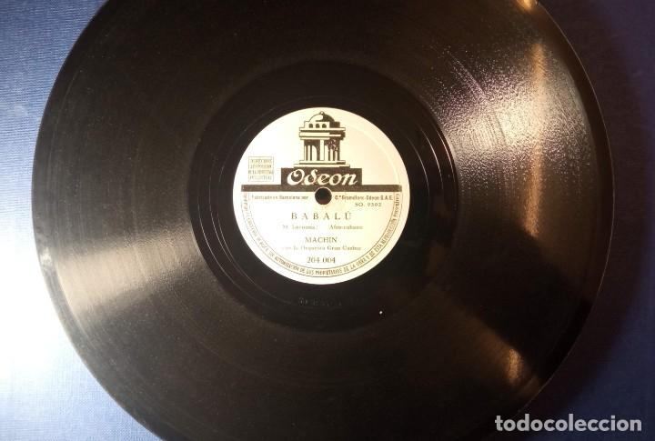 Discos de pizarra: ANTONIO MACH&Iacute;N. BABAL&Uacute;. A LAS DOCE EN PUNTO - Foto 2