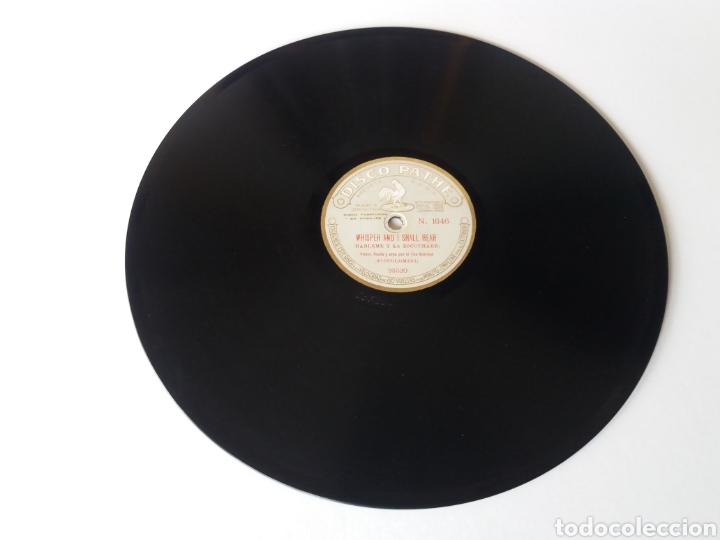 Discos de pizarra: DISCO PHATE. H&Aacute;BLAME Y LA ESCUCHAR&Eacute;. TR&Iacute;O ACKROYD. - Foto 3