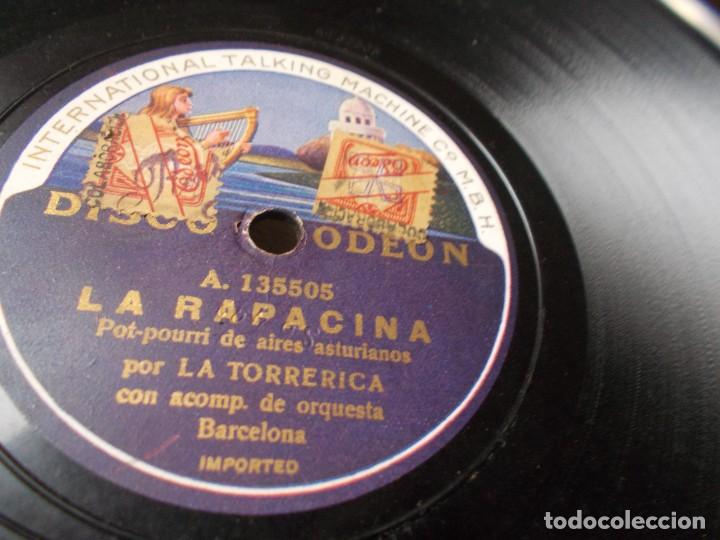 Discos de pizarra: LA TORRERICA La rapacina / El trust de los tenorios - Foto 2