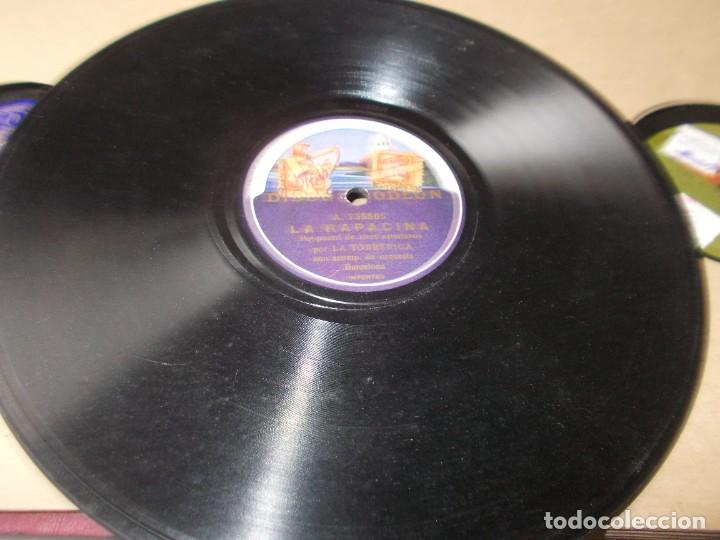 Discos de pizarra: LA TORRERICA La rapacina / El trust de los tenorios - Foto 3